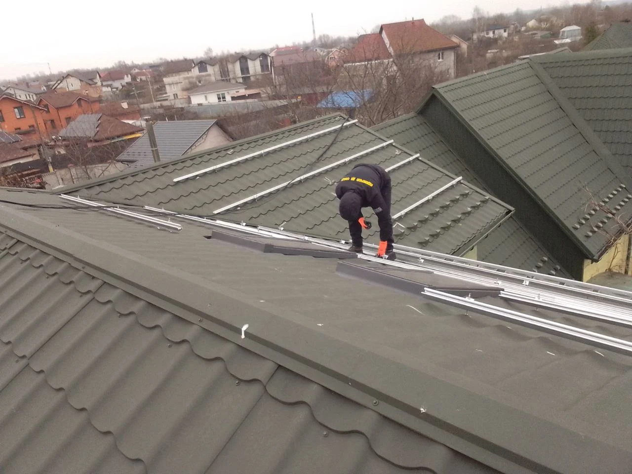 Проєкт сонячної станції приватний будинок