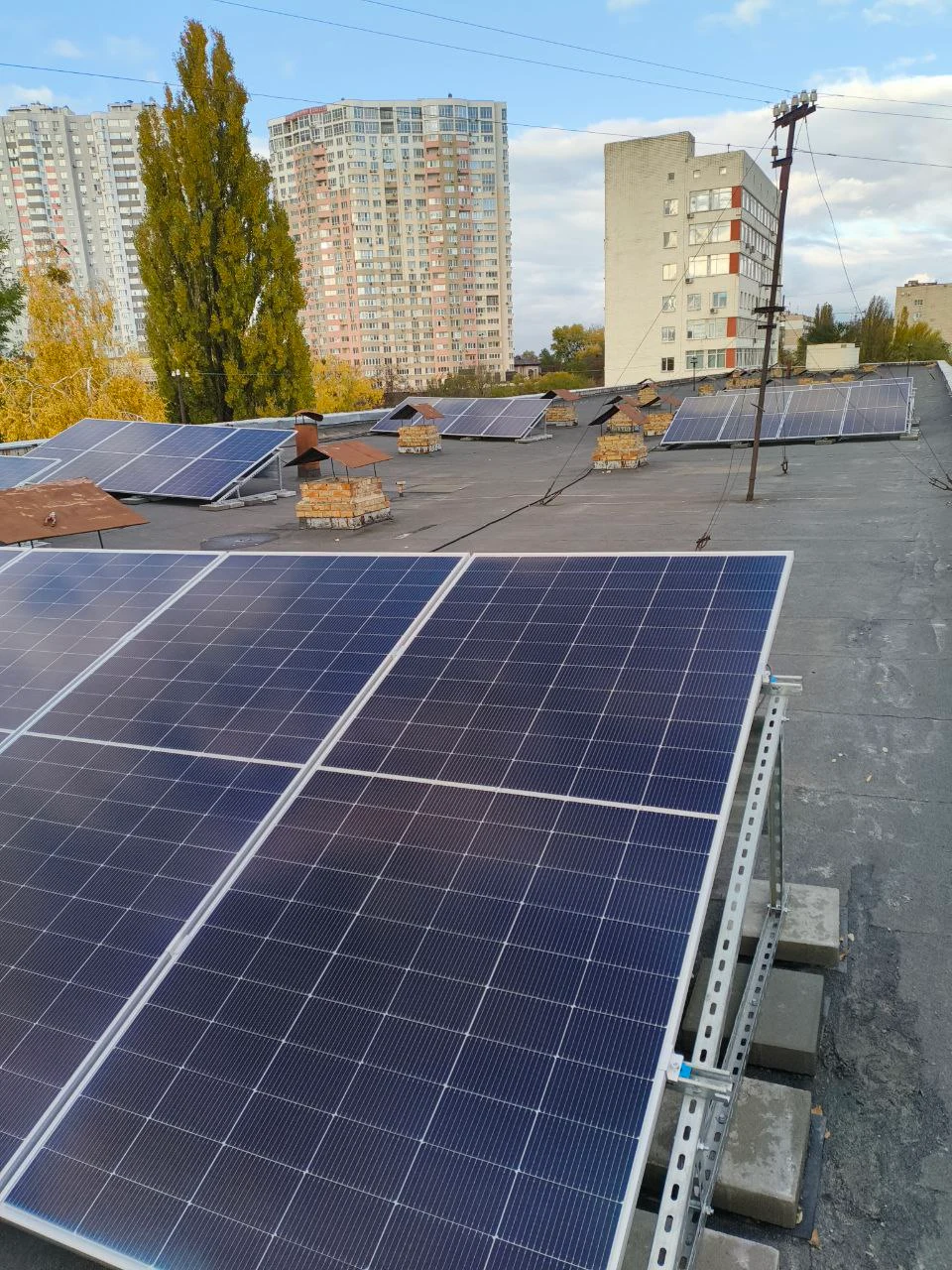 Сонячна станція багатоквартирний будинок