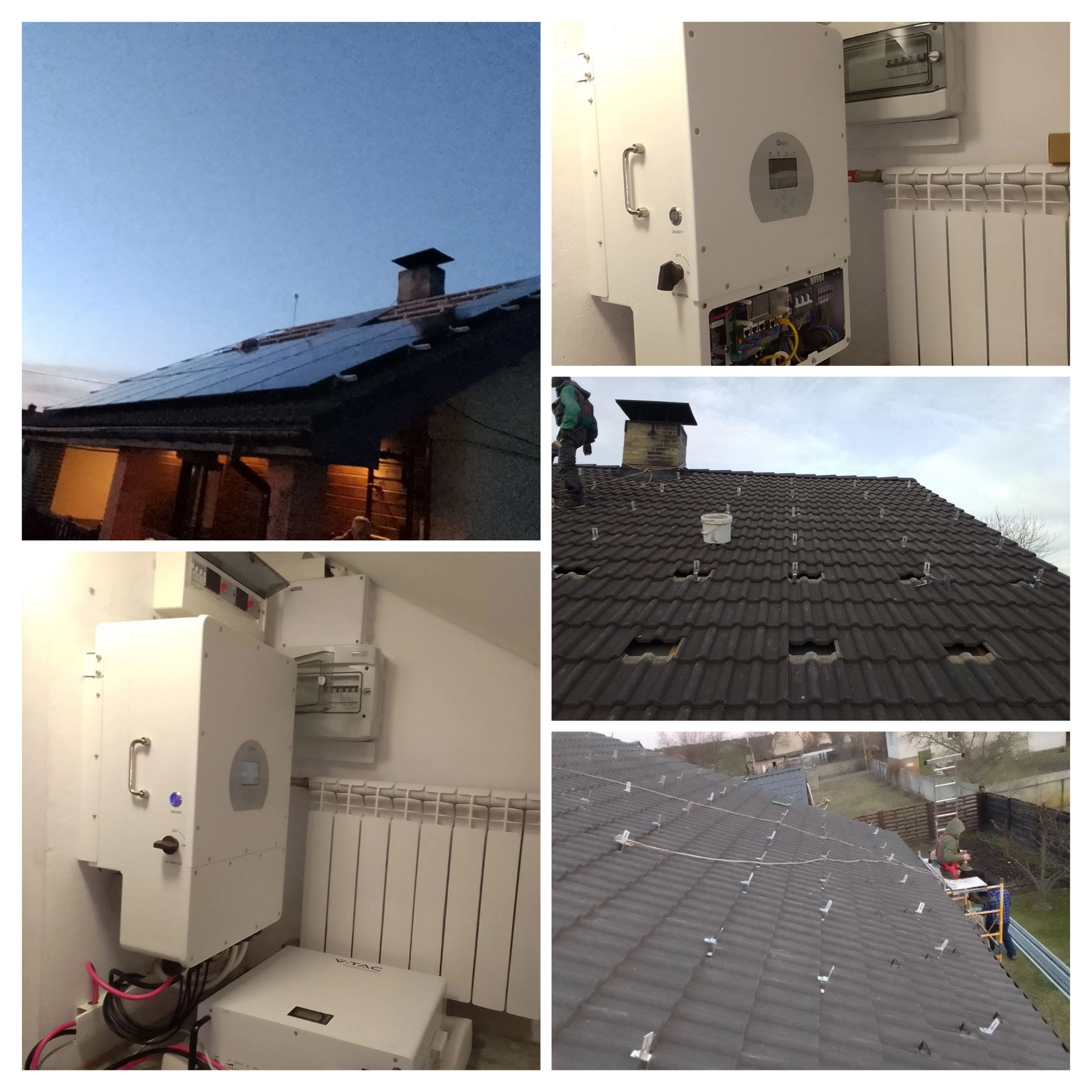 Гібридна СЕС будинок Deya V-Tac